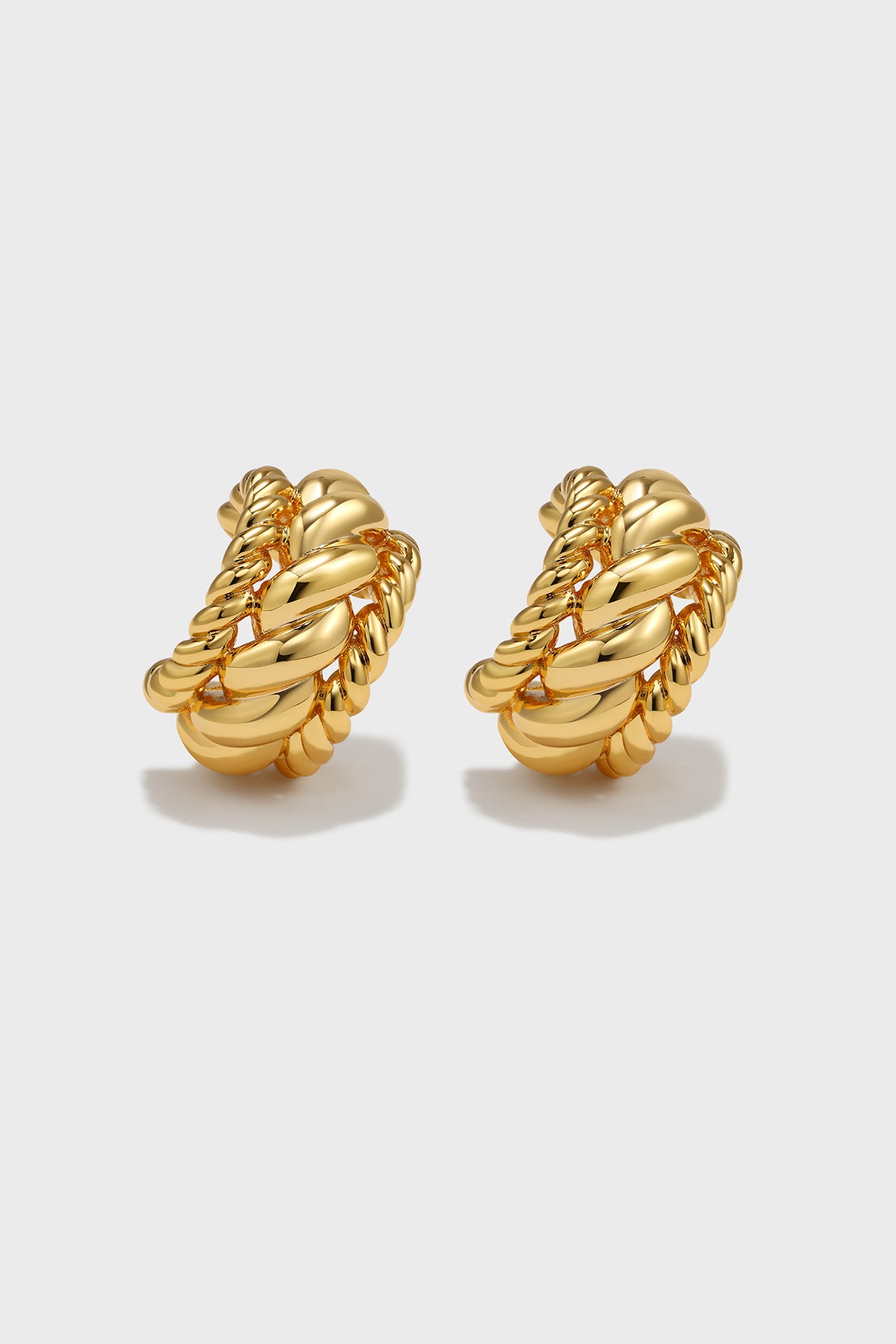 Golden Vine Whisper Earrings - booneealus
