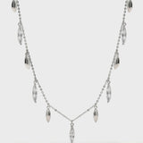 Tassel Zirconia Necklace - booneealus