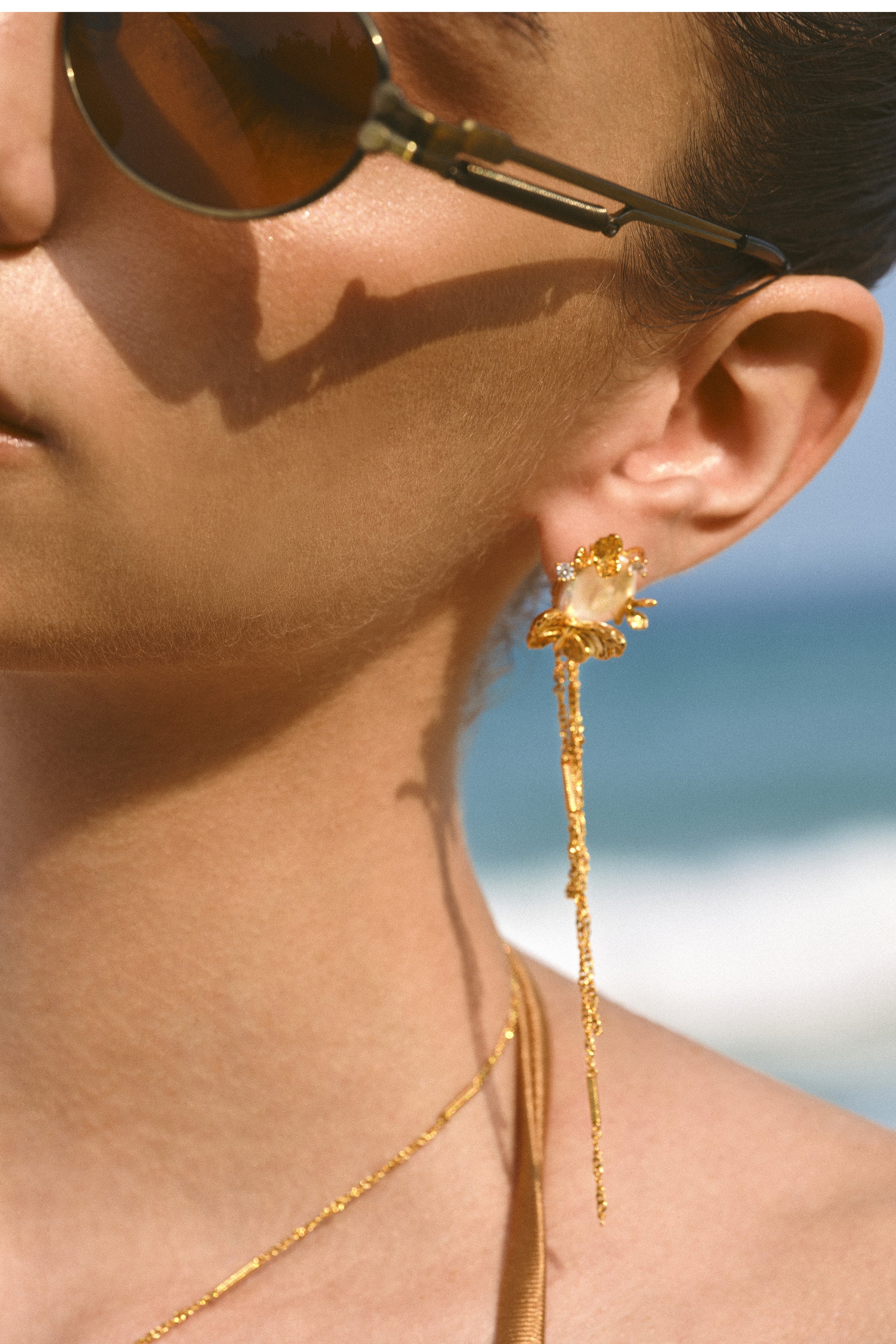 Pearl Genesis Earrings - booneealus
