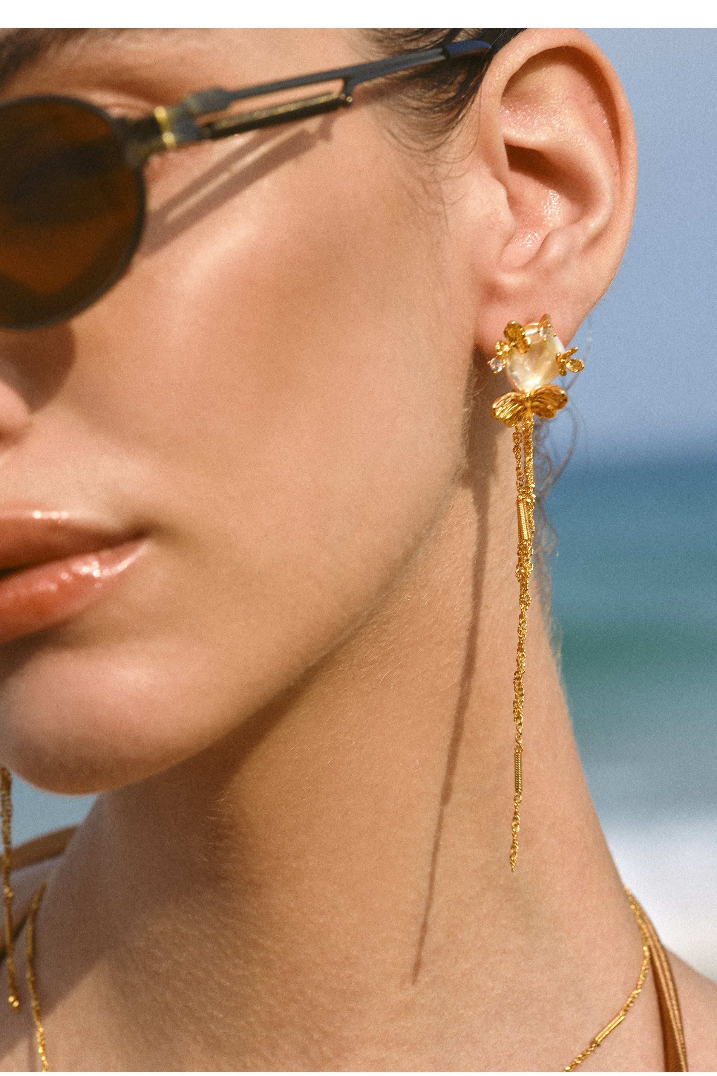 Pearl Genesis Earrings - booneealus