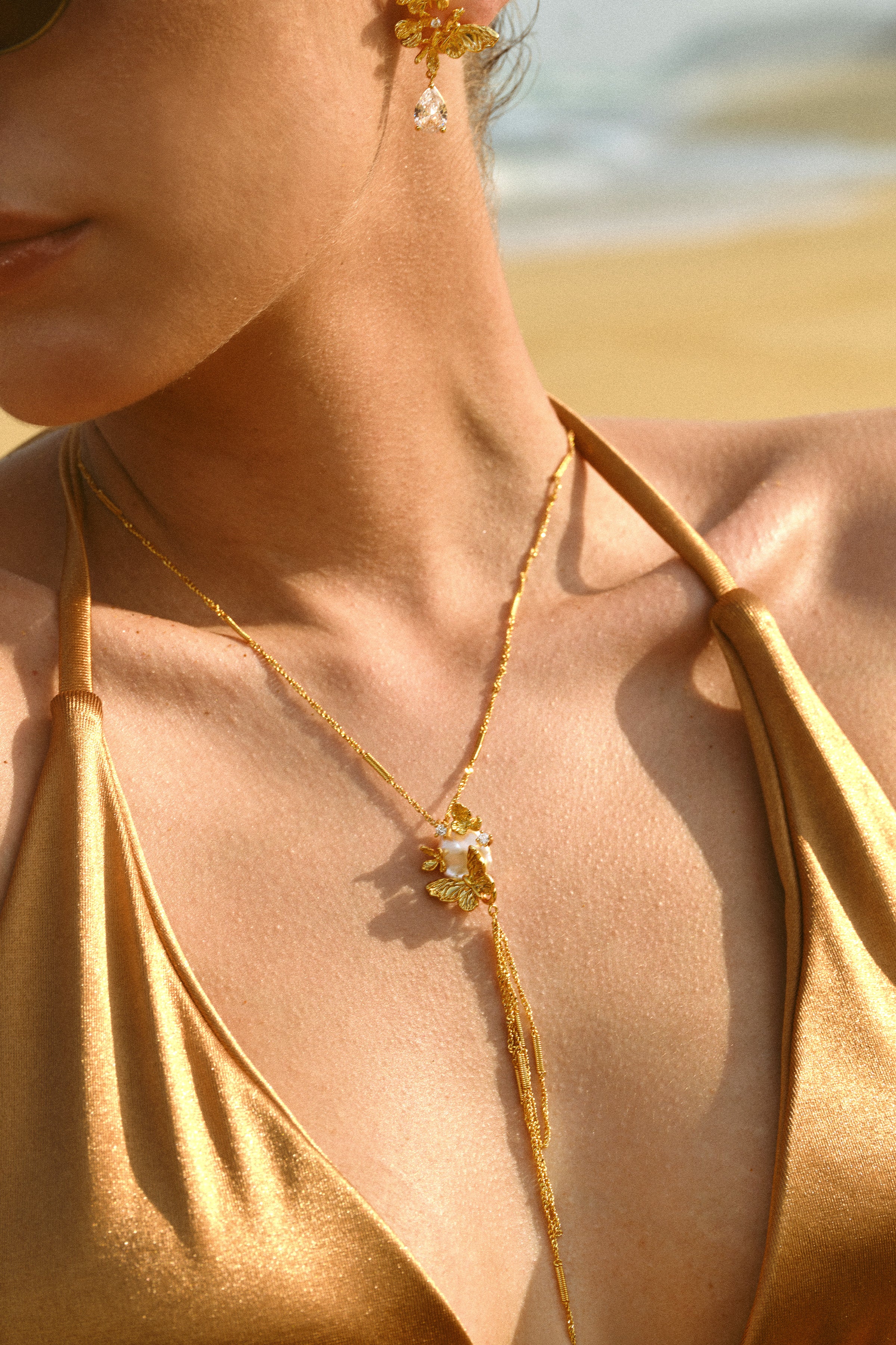 Soulbloom Baroque Pendant - booneealus