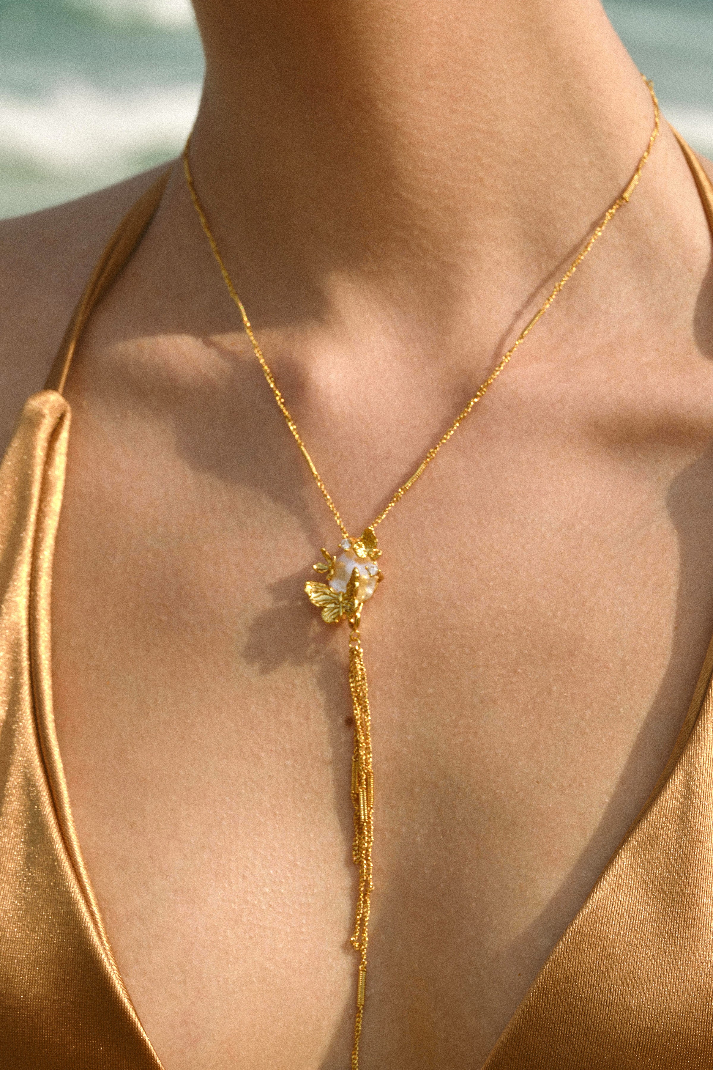 Soulbloom Baroque Pendant - booneealus
