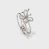 Cut Crystal Butterfly Bracelet - booneealus