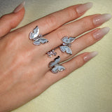 Shell Butterfly Earrings - booneealus