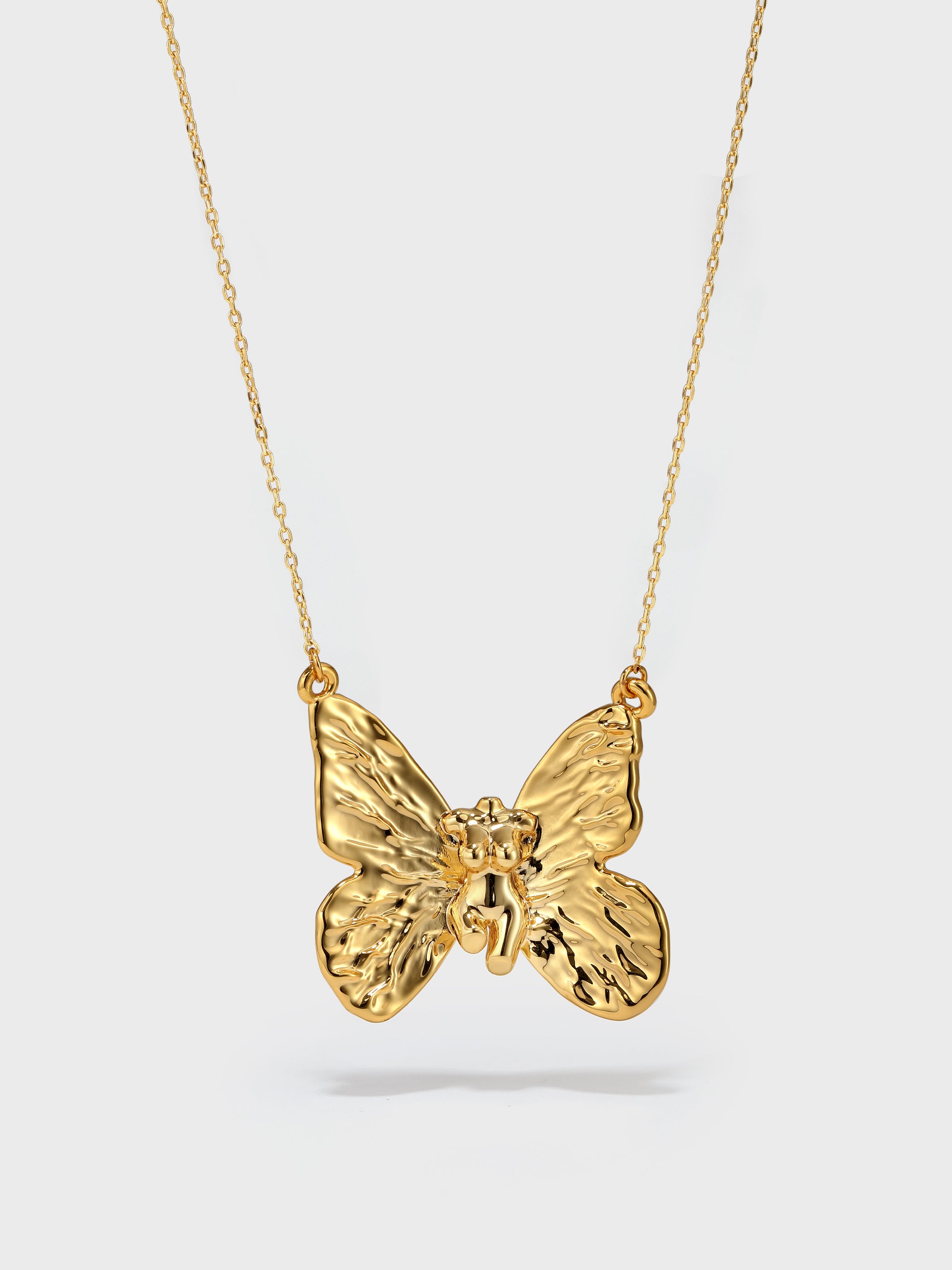 Lava Body Butterfly Necklace - booneealus