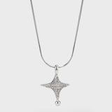 Zircon Starburst Necklace - booneealus