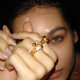 Braided Zirconia Ring - booneealus