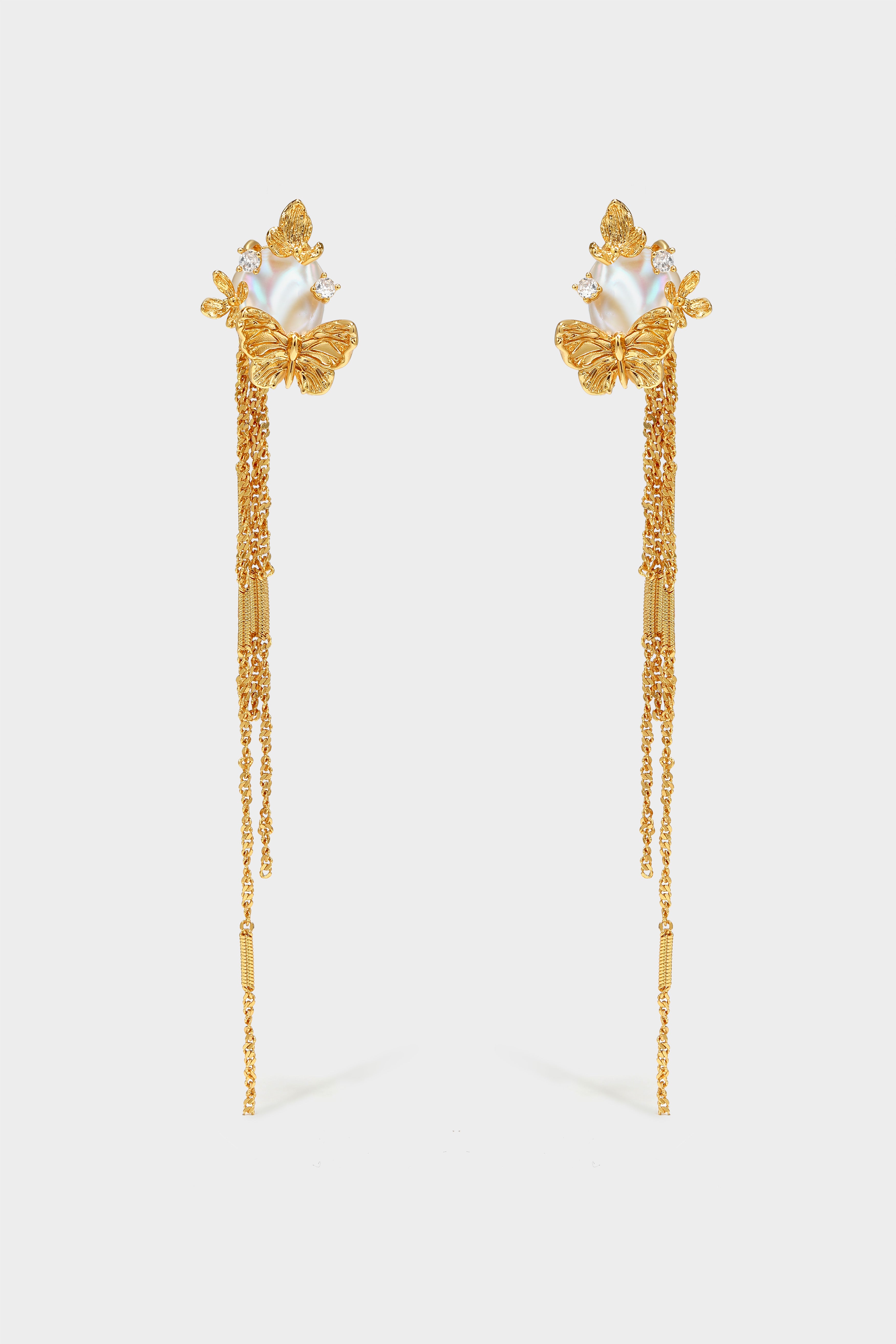 Pearl Genesis Earrings - booneealus