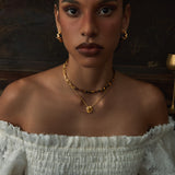 Gilded Erosion Necklace