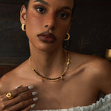 Vortex Stone Earrings