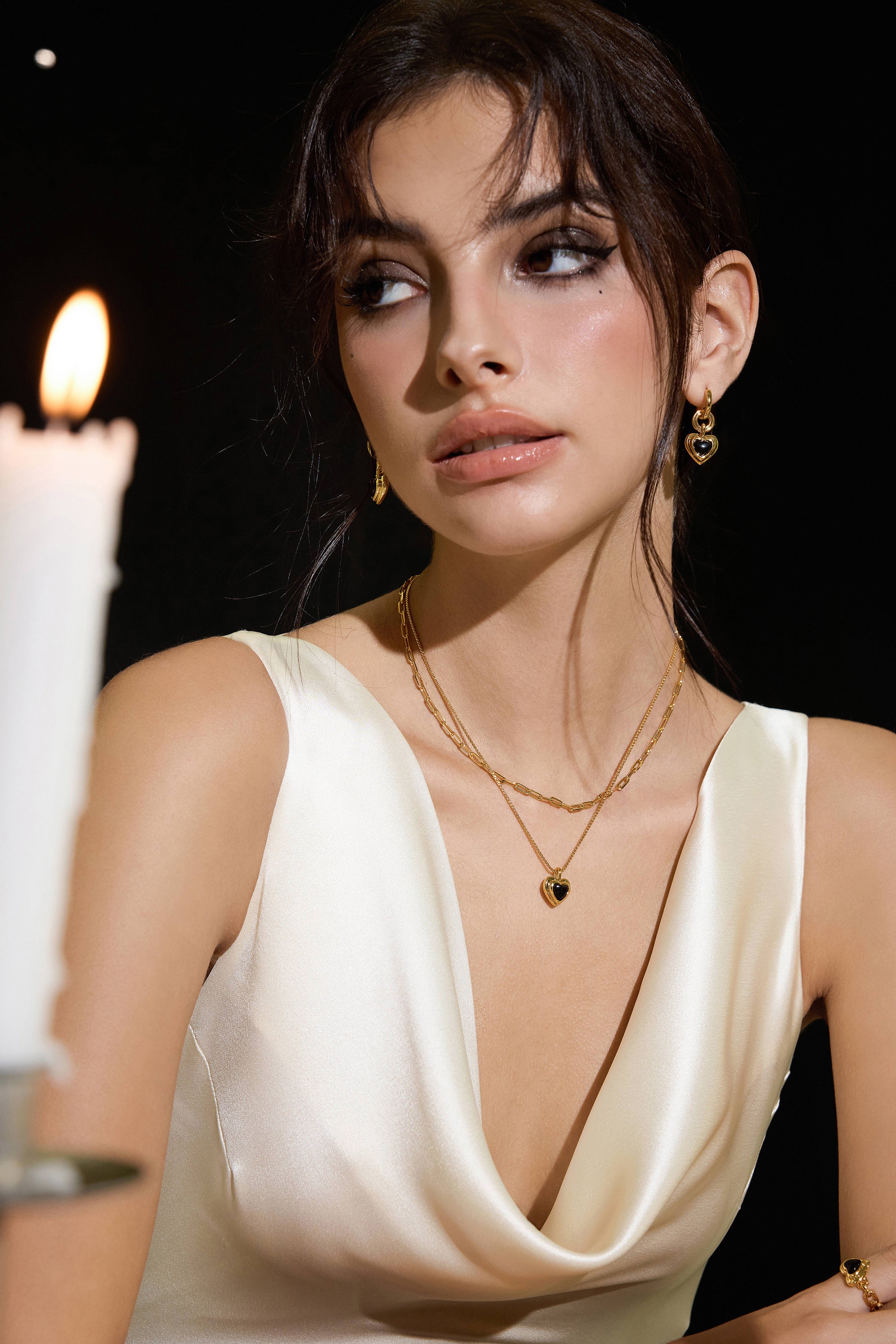 Nocturnal Heart Murmur Earrings - booneealus