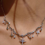 Starfall Serenity Necklace - booneealus