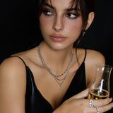 Rebel Harmony Cross Earrings - booneealus