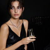 Rebel Harmony Cross Earrings - booneealus