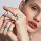 Celestial Hoofprint Ring