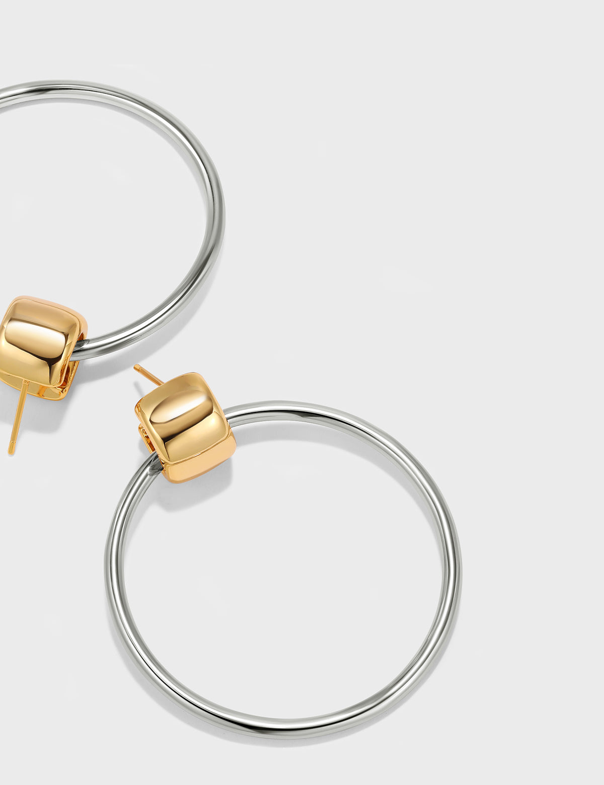 Eclipse Hoops Earrings - booneealus