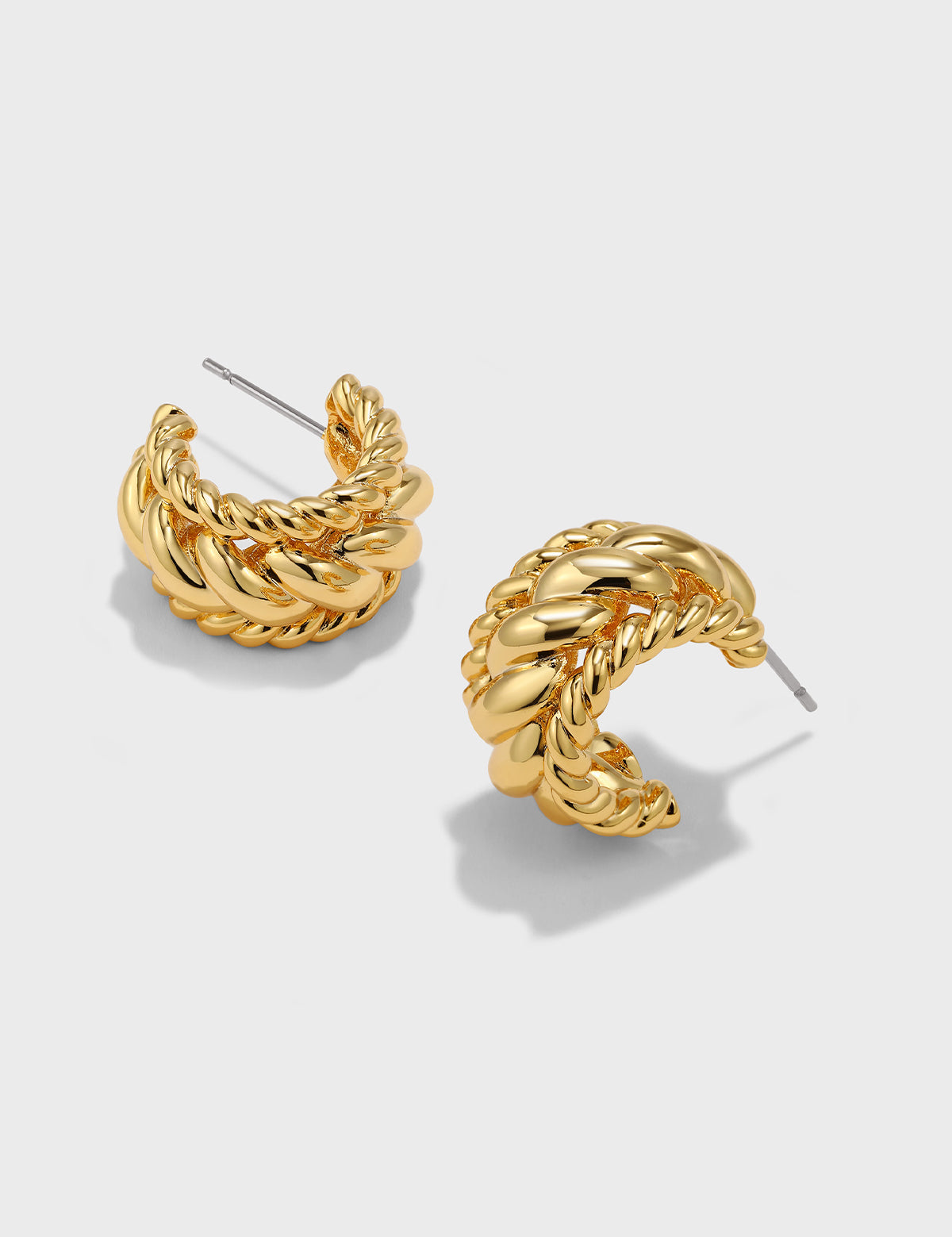 Golden Vine Whisper Earrings - booneealus