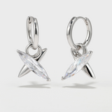 Horse Eye Zirconia Earrings - booneealus