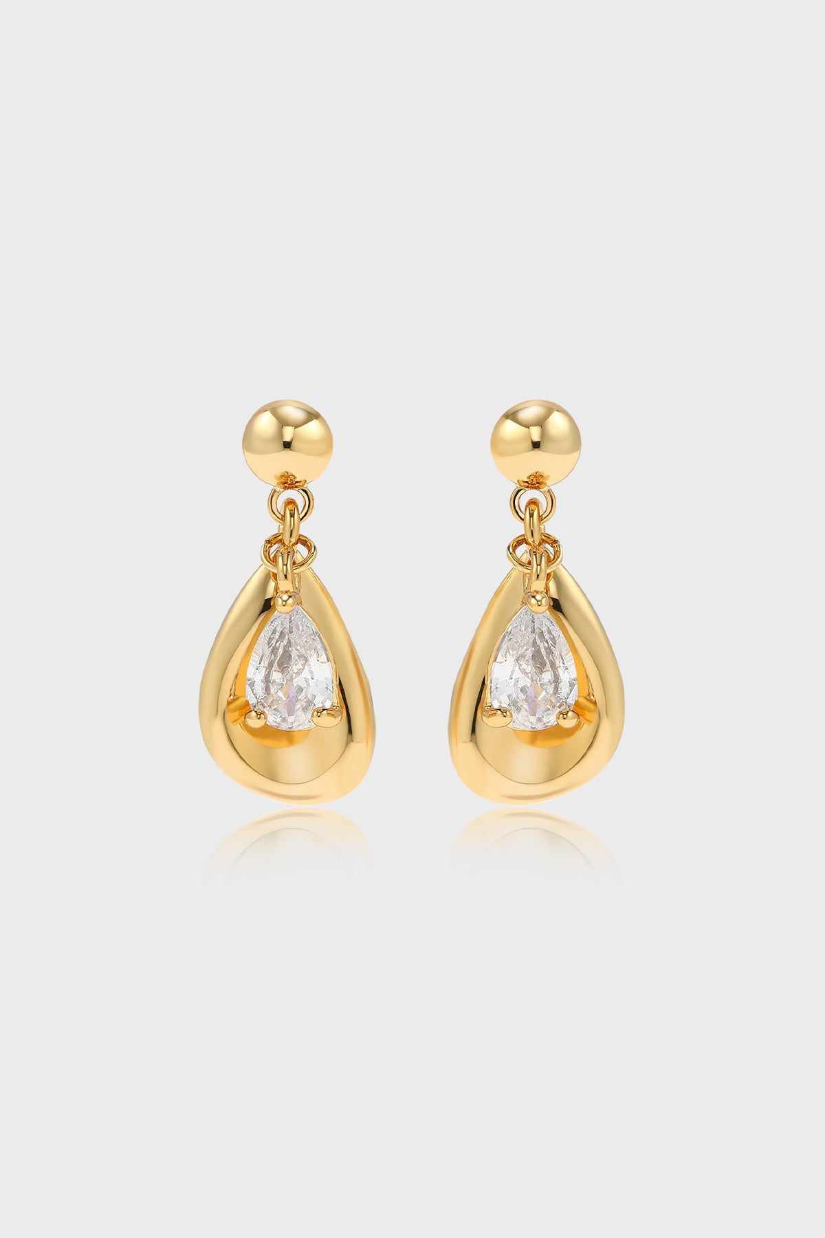 &nbsp;Frozen Cascade Drop Earrings - booneealus