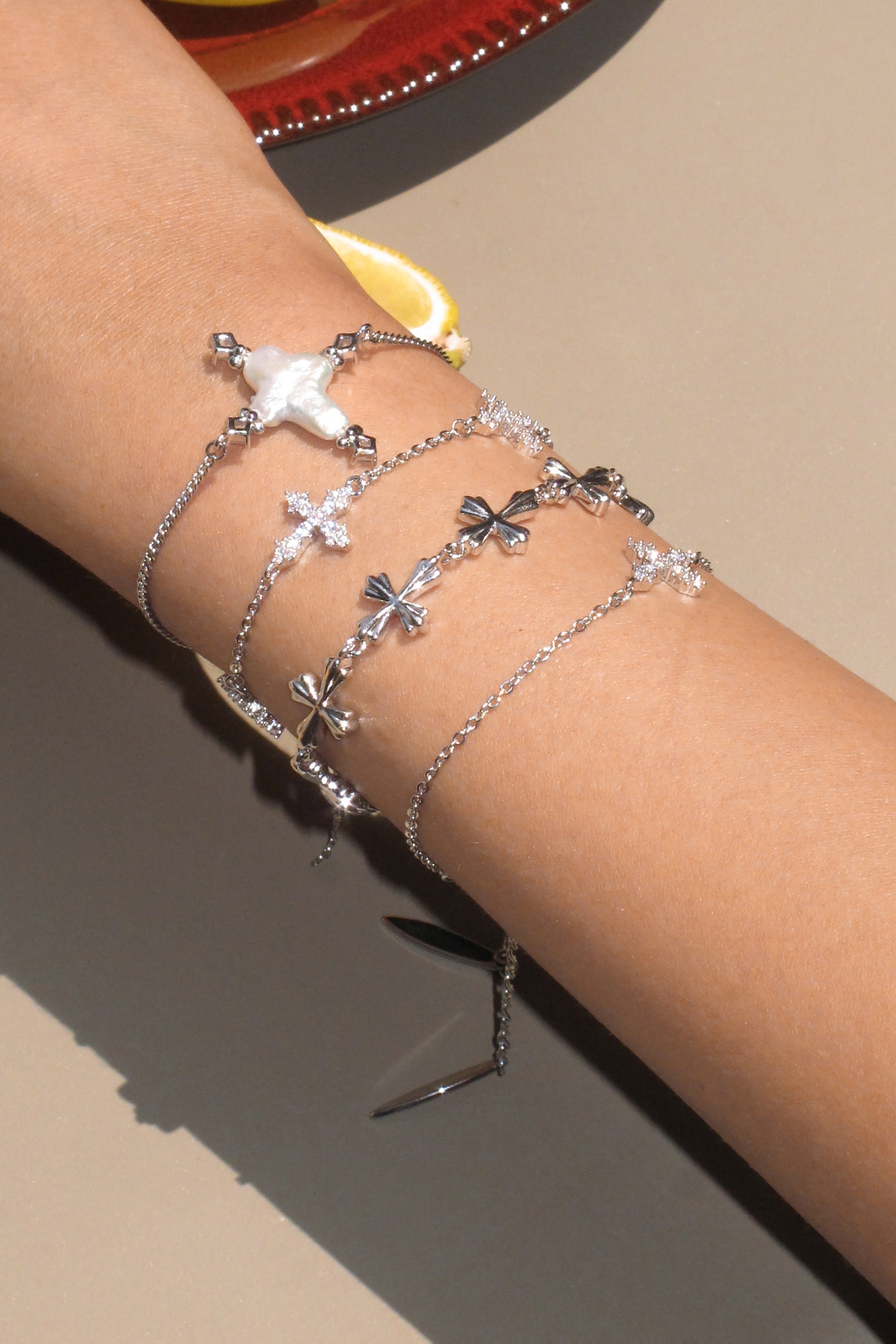 Lumen Cross Bracelet – 4 Styles / Set Available - booneealus