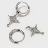 Stardust Echoes Earrings - booneealus