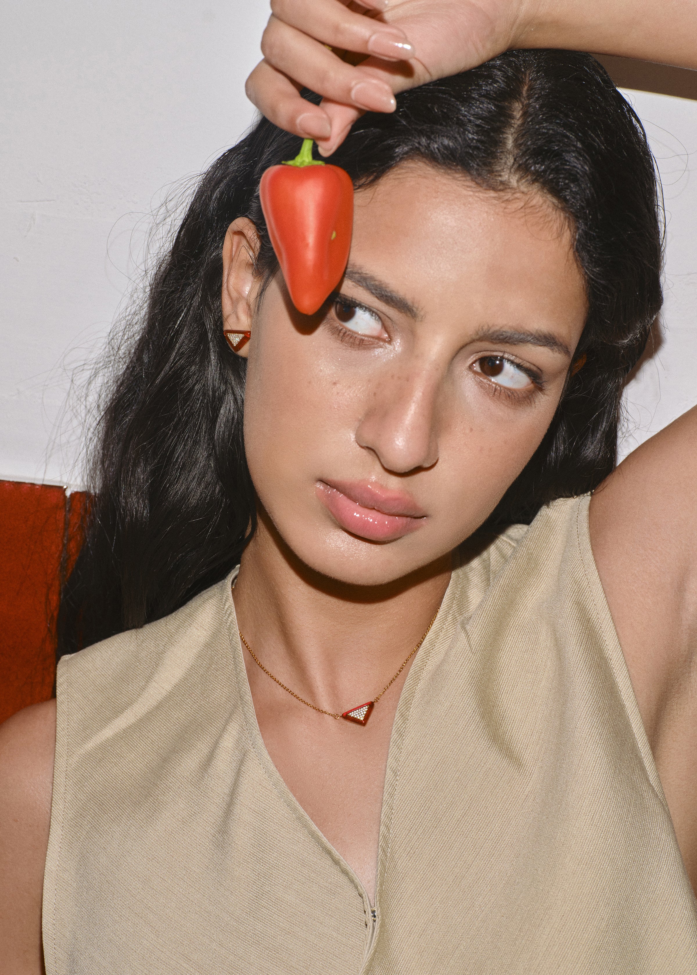Sunset Lava Necklace - booneealus