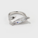 Zirconia Open Ring - booneealus