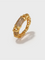 Twisted Braided Zirconia Ring - booneealus