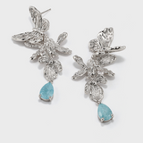 Golden Bloom Wings Earring - booneealus