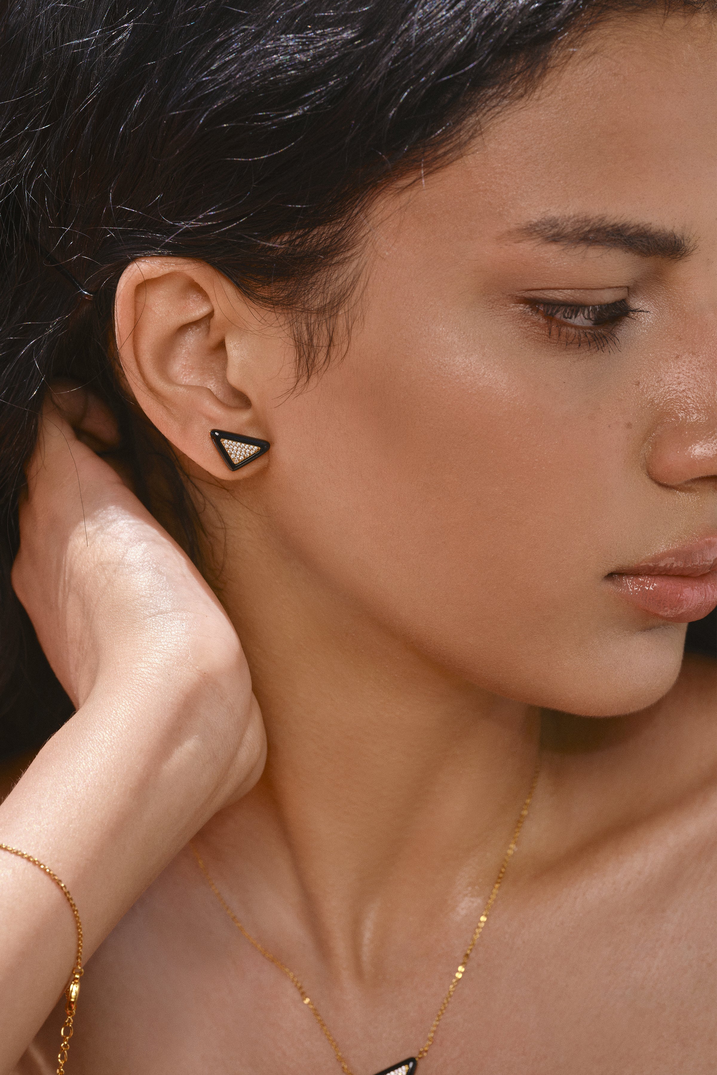 Night Enigma Earrings - booneealus