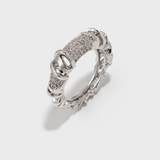 Twisted Braided Zirconia Ring - booneealus