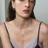 Orbit Stirrup Necklace
