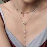 Orbit Stirrup Necklace