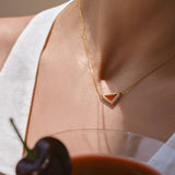 Ember Halo Necklace