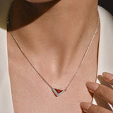 Ember Halo Necklace