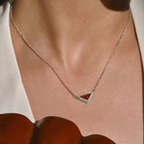 Ember Halo Necklace