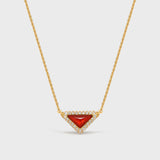 Ember Halo Necklace