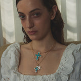 Seaglim Cross Necklace - booneealus