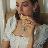 Tidal Cross Earrings - booneealus