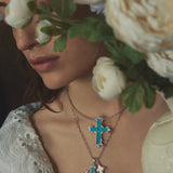 Seaglim Cross Necklace - booneealus