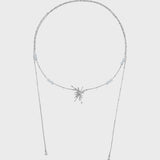 Butterfly Reverie Draped Chain Necklace