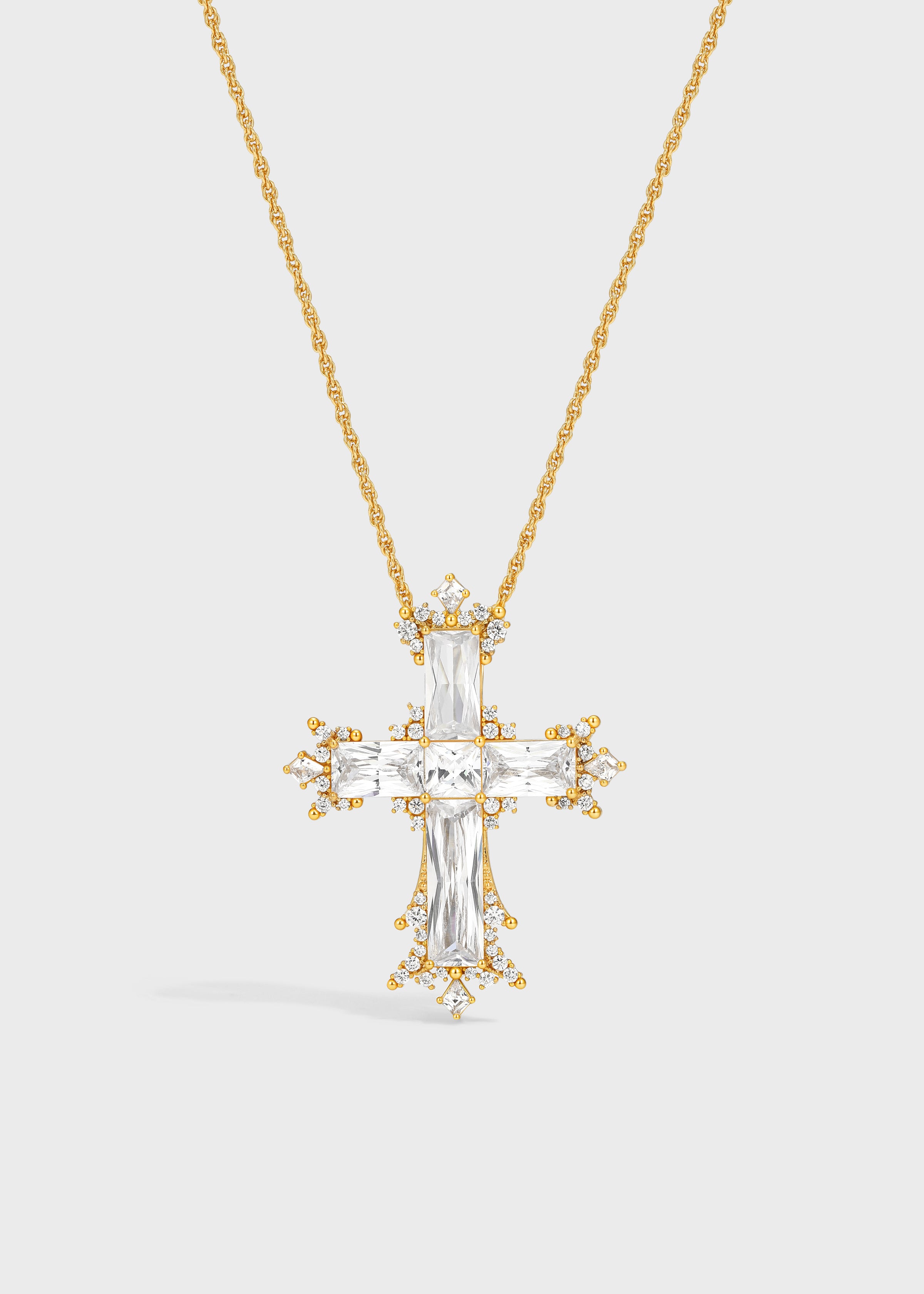 Everglow Cross Necklace —— Large