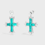 Tidal Cross Earrings