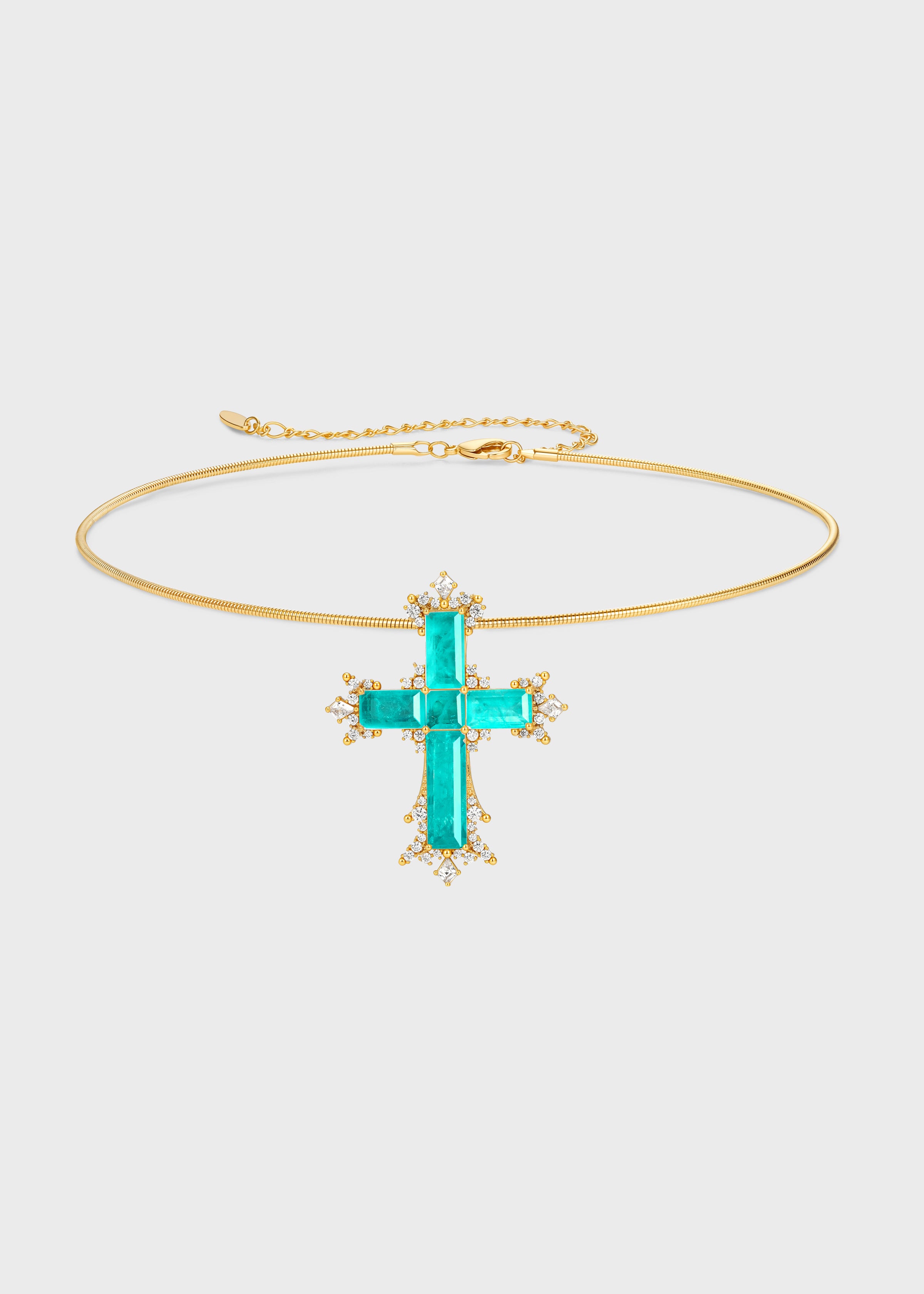 Seaglim Cross Necklace