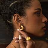 Vortex Stone Earrings