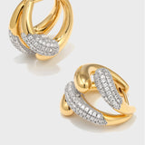 Celestial Duet Hoops Earrings - booneealus