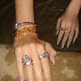 Twisted Braided Zirconia Ring - booneealus