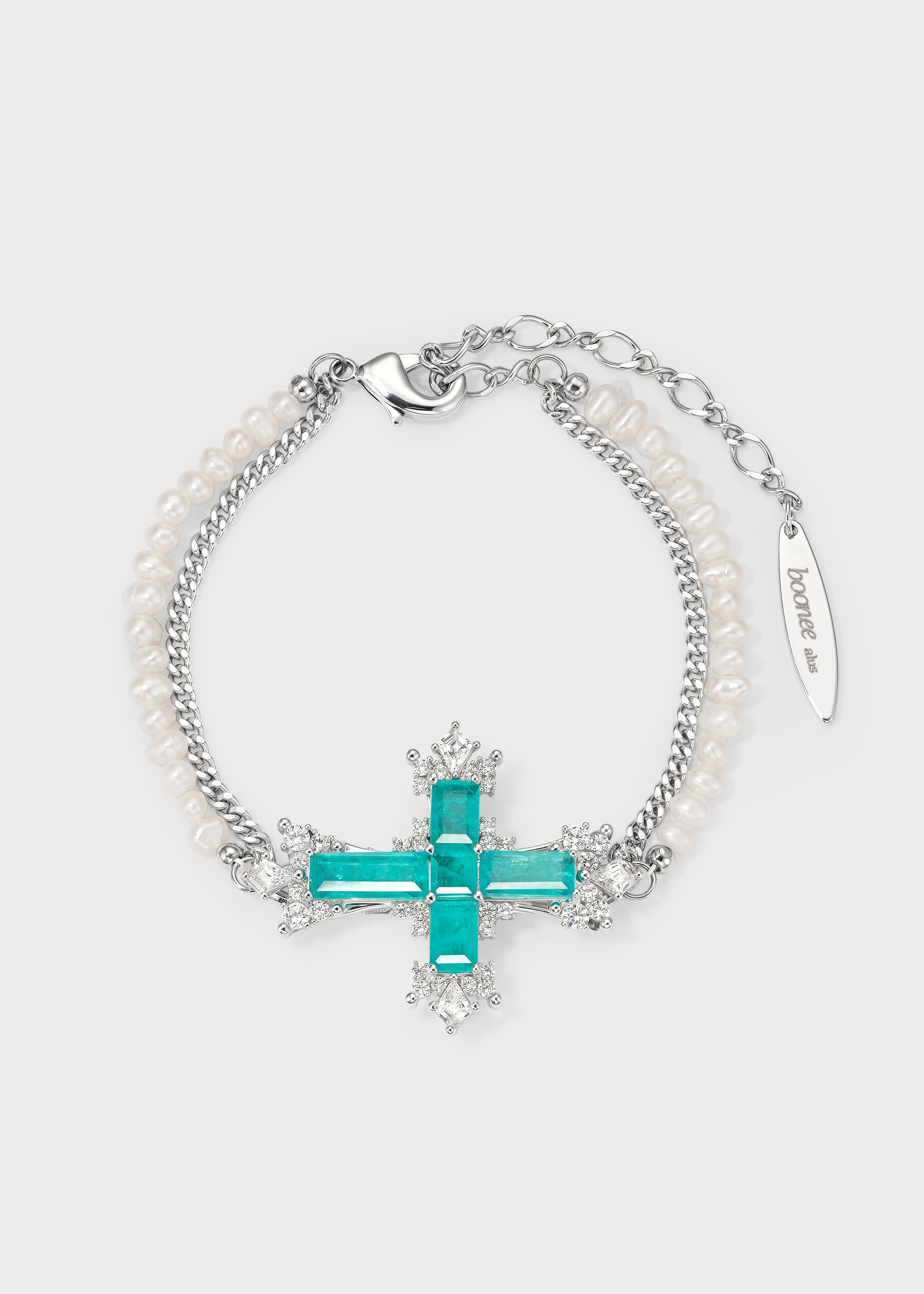 Paraiba Cross Jewelry Set