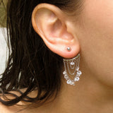 Zircon Tassel Earrings - booneealus