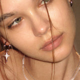 Zircon Starburst Earrings - booneealus